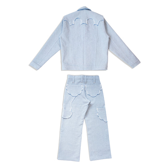JAPANESE DENIM CARPETER JACKET / PANTS