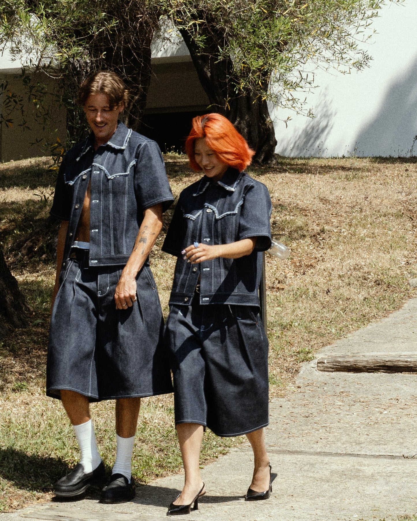 SELVEDGE BALLOON JORTS