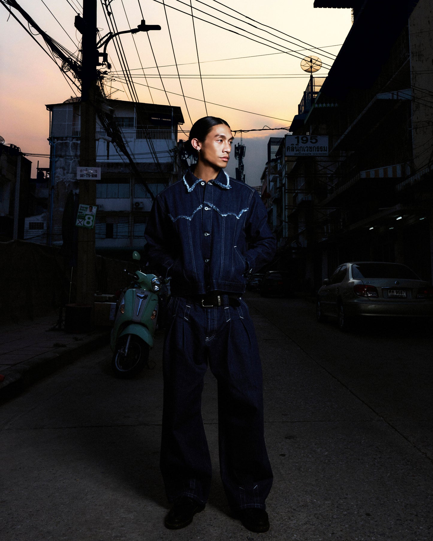 QLOUDLIGHT SS26 Balloon Jacket — Bangkok editorial, made in France, Pantin