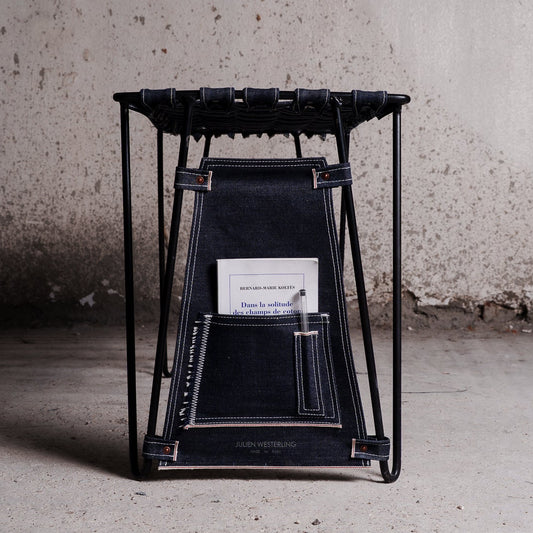 BRAIDED DENIM CONSOLE